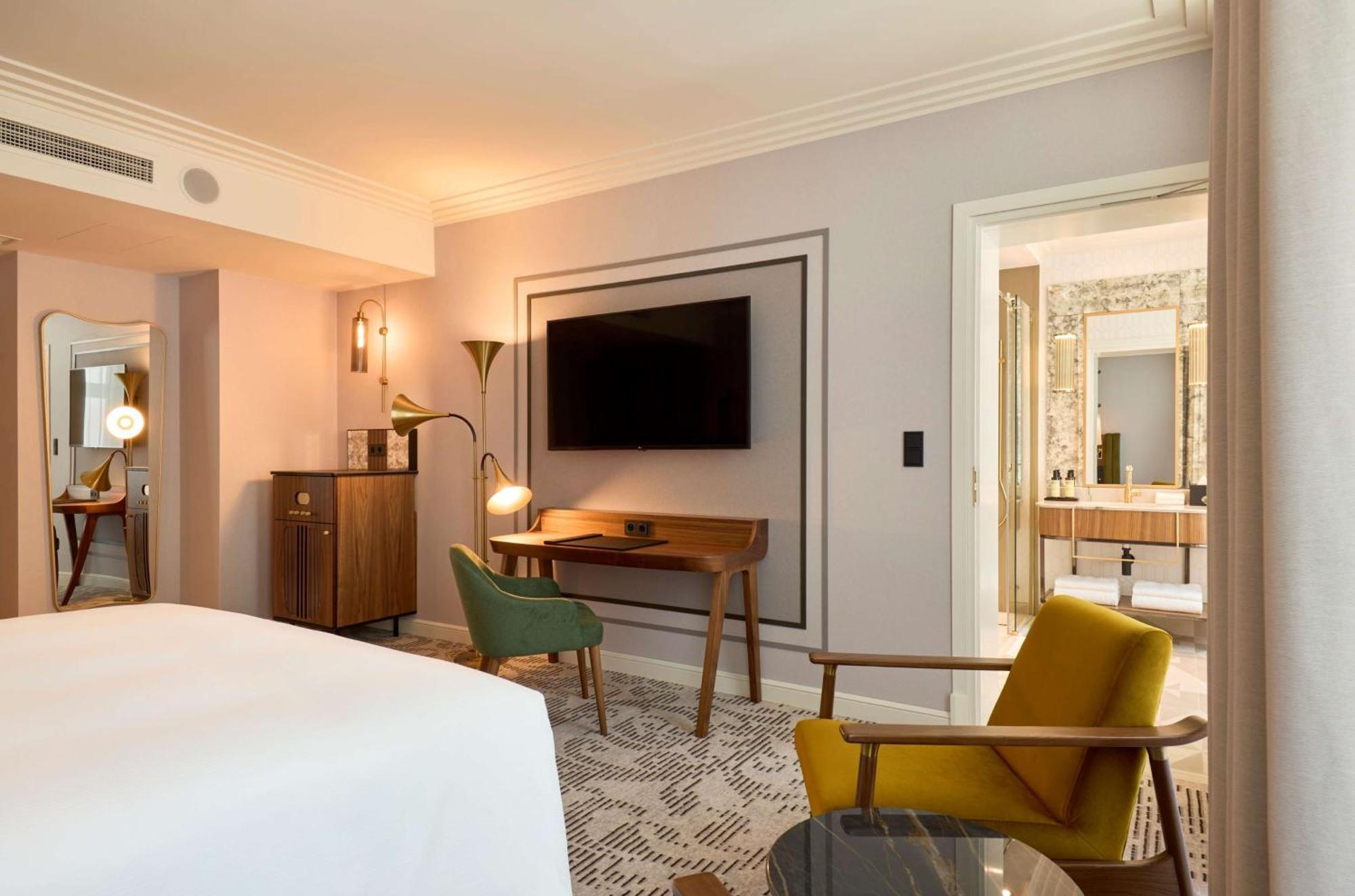 Hotel Saski Krakow Curio Collection By Hilton Exterior foto A room at the hotel
